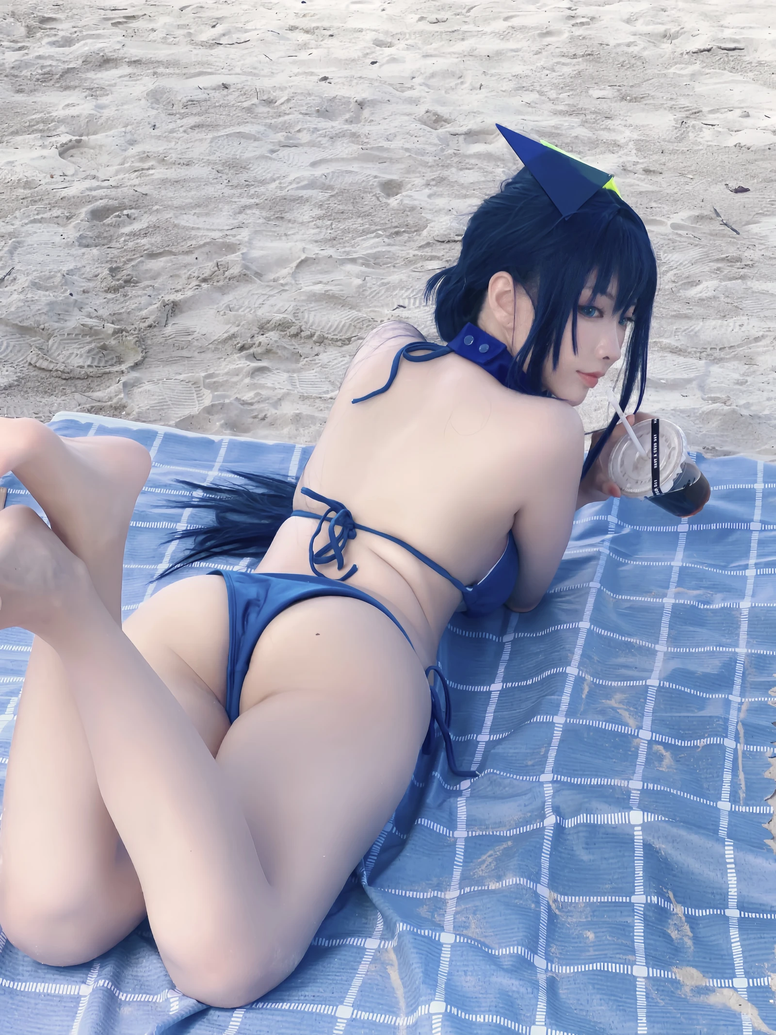 宫本桜 新泽西泳装 18P-COS世界